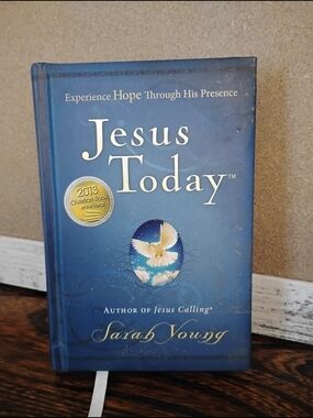 Jesus Today Devotional Book by - Blue